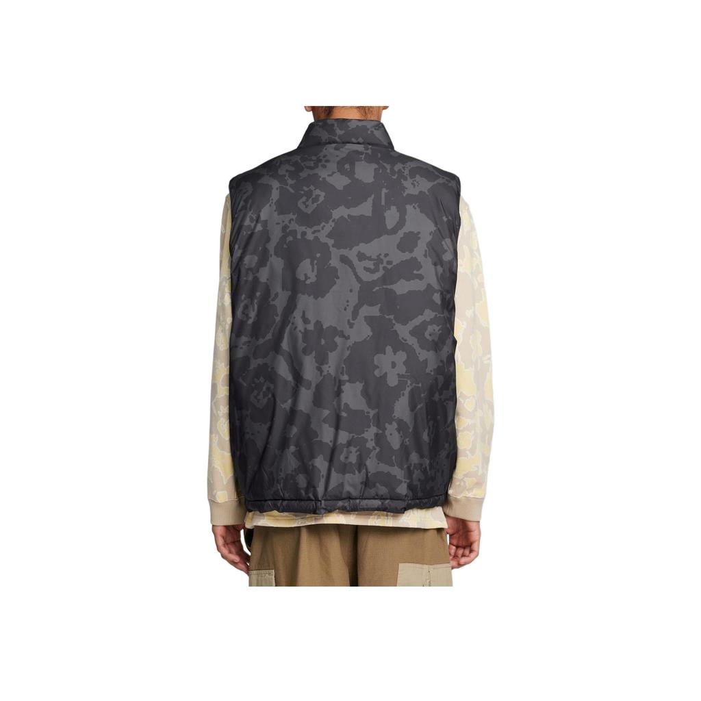 Puma X Perks And Mini Collaboration Stand Collar Loose Fit Zipper Design Sleeveless Vest Unisex Vests Gray 624068-01