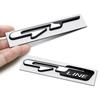 AANB1 3D Car GT line Design Fender Rear Trunk body Emblem Badge sticker For Peugeot For Kia K9 Forte Ceed Cerato RIO K3 K5 Accessories
