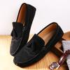 Fashion Summer Suede Leather Men Loafers Breathable Flats Men's Casual Shoes Moccasins Man Minimalist Lightweight Driving Shoes Sneakers