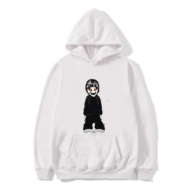 

Rap Bladee Skate Drain Gang 333 Decay Graphic Hoodie Унисекс Женщины Хип-хоп Уличная одежда Толстовка унисекс Аниме Художественный смысл Толстовки