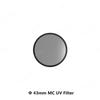 37 40.5 43 46 49 52 55 58 62 67 72 77 82 86mm Lens UV Digital Filter Lens Protector for Canon Nikon DSLR SLR Camera