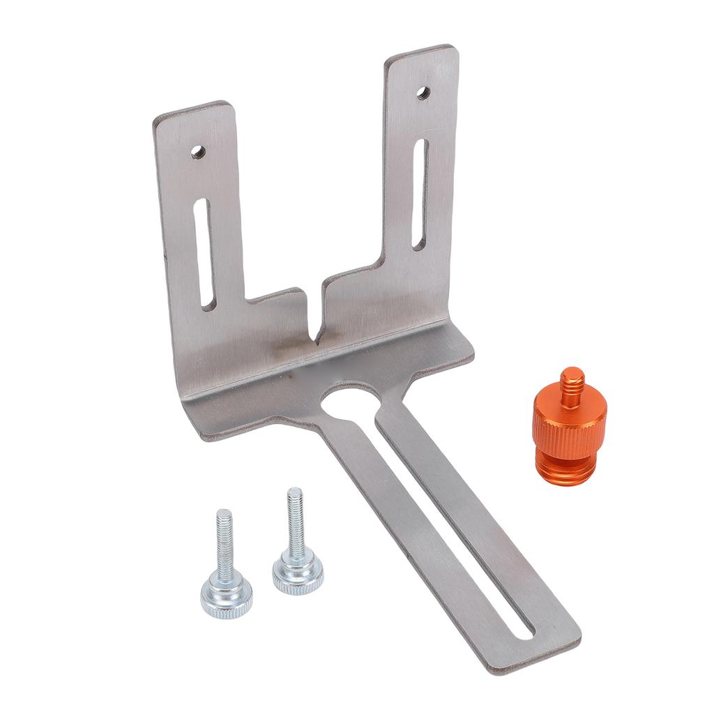 Wall Mount Bracket Stainless Steel Mounting Rack Multifunction Professional Portable with Aluminum Alloy Double Ended Screw