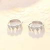 Minimally Designed Heart-shaped Diamond Studded Earrings