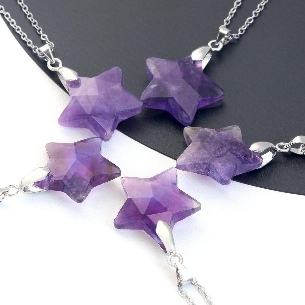 European & American Fashion Five-Pointed Star Pendant Necklace for Women - High-End Titanium Steel, Colorfast Jewelry