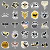 50 Fourth Wing Fantasy Novel Cartoon Waterproof Stickers for DIY Suitcase & Phone Case
