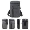 Riñonera Impermeable para Mujer Bolso Doble Capa Táctico al Aire Libre Riñonera con Cinturón Bolsillo para Teléfono Hombre Bolsos Unisex