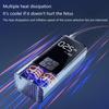 Battery Power Tyre Inflator Air Compressor Handheld Electric Digital Tire Inflator with LED Light Tire Pump