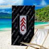 Fc Crest Design Printed Beach Towel, Super Soft Microfiber, Perfect Gift Birthday, for Pool, Beach, Travel, for Family and Friends