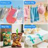 Large Beach Towel Clips for Beach Chair, Heavy-Duty Plastic Clothes P, Towel Clips for Beach Chairs Cruise-Keep Your Towel from Blowing Away,
