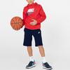 Nike Sportswear Solid Logo Straight Leg Kids Shorts Kids Shorts Space-Blue 805450-478