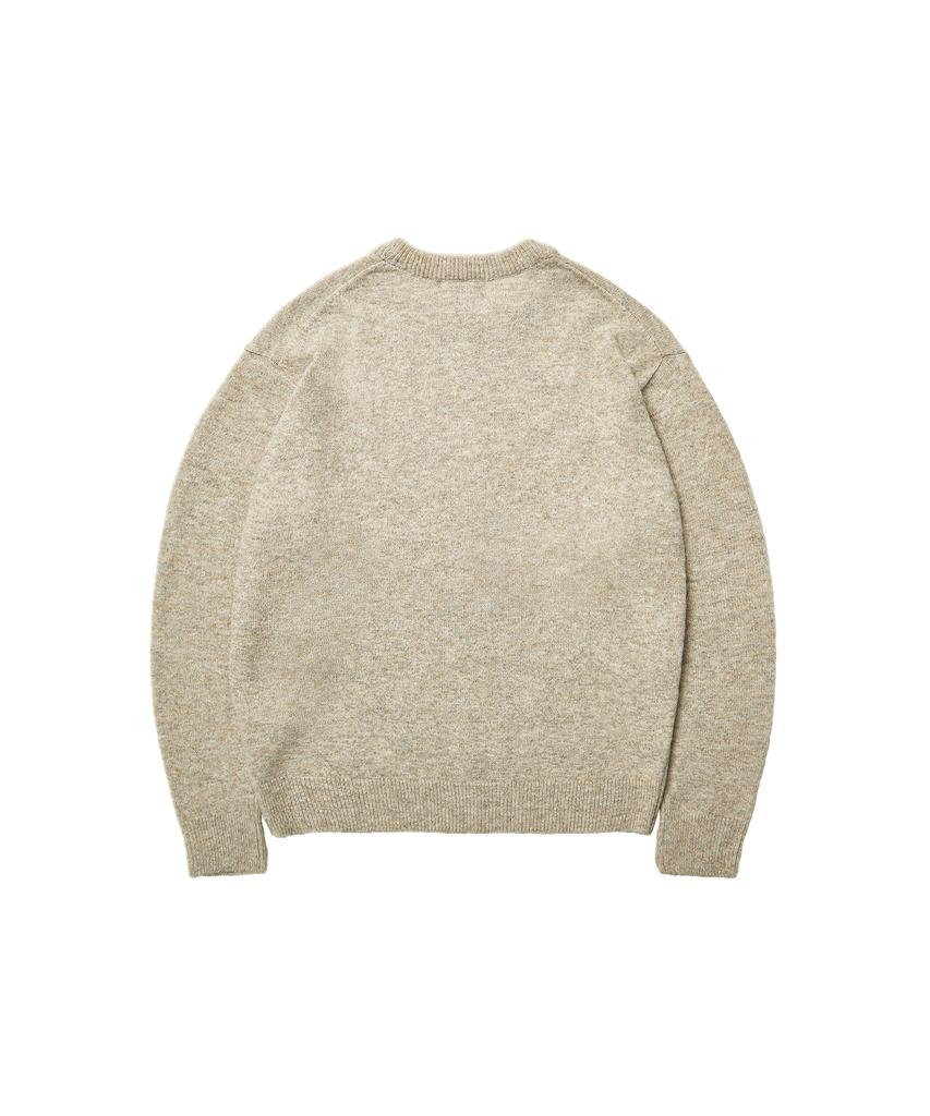 GNOK Herasi Wool Round Knit [Oatmeal]