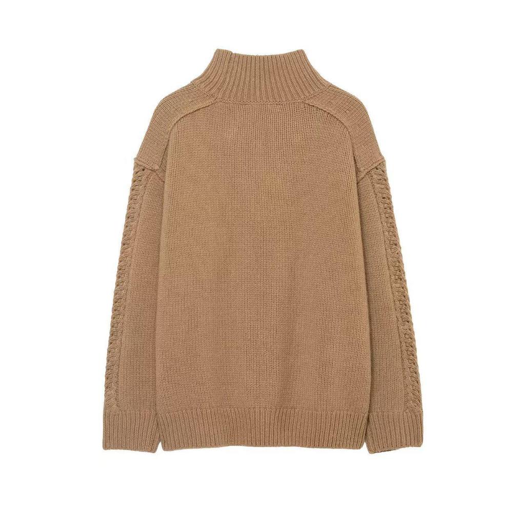 European & American Women's Winter Cable Knit Sweater - New Arrival Knitwear Top