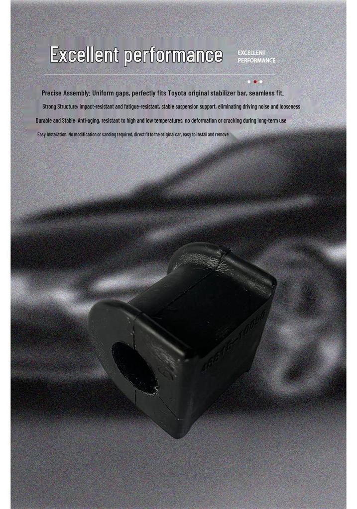 Rear Stabilizer Bar Bushing for Toyota Prado LC120/LC150 48815-10090