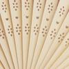 Bamboo Wedding Solid Color Party Gifts Folding Paper Fan Photo Prop Tool Dance Fan Hand Held Fan