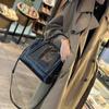 Women's Large Capacity Cowhide Handbag: Elegant, High-End, Classy Shoulder and Crossbody Tote Bag.