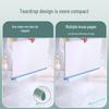 Gradient Water Drop A4 Transparent Pull-Rod Clip Folder - Thickened Document & Resume Organizer