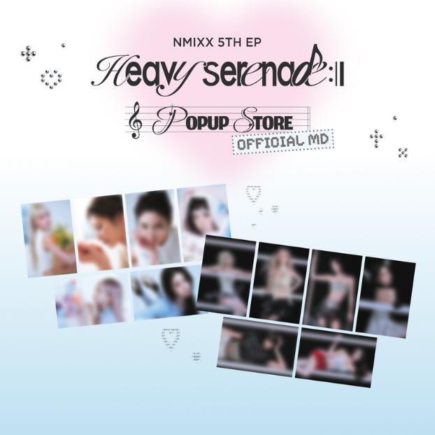 Pre-order NMIXX Heavy Serenade POP-UP Store Postcard Set Heavy ver.