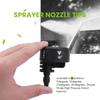 Cordless Hose Nozzle 6 in 1 1/4inch Washer Nozzle Cleaner Nozzle Car Washer Nozzle Spray Nozzle
