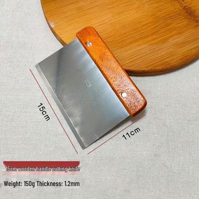 Thickened Stainless Steel Dough Cutter & Scraper Set