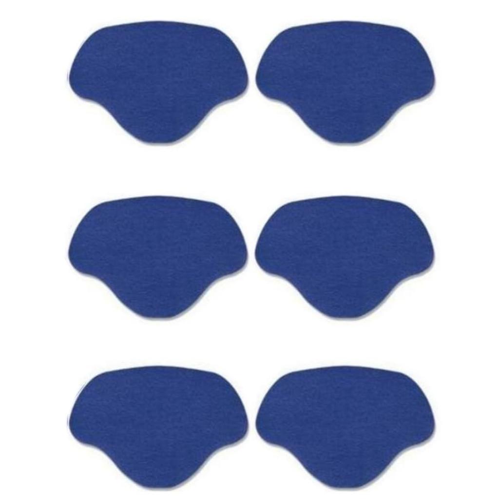 HappyHome Schuhabsatz Reparatur Schuhreparatur Schuhinnenreparatur Lederabsatz 3er Set 6-teilig Flicken, Material, Reparatur, Zubehör, Sneaker, Schuhe, Anti-Rutsch