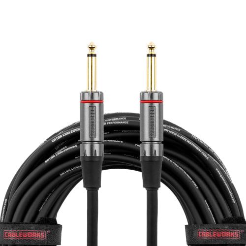 

Cableworks by Gator Cases Headliner Series Shielded Cable for Guitar and Bass (3ft S/S) GCWH-INS-03