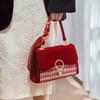 Niche Red Wedding Bag Bride Bag Women'S Bag Mother Bag Engagement Handbag Large Capacity