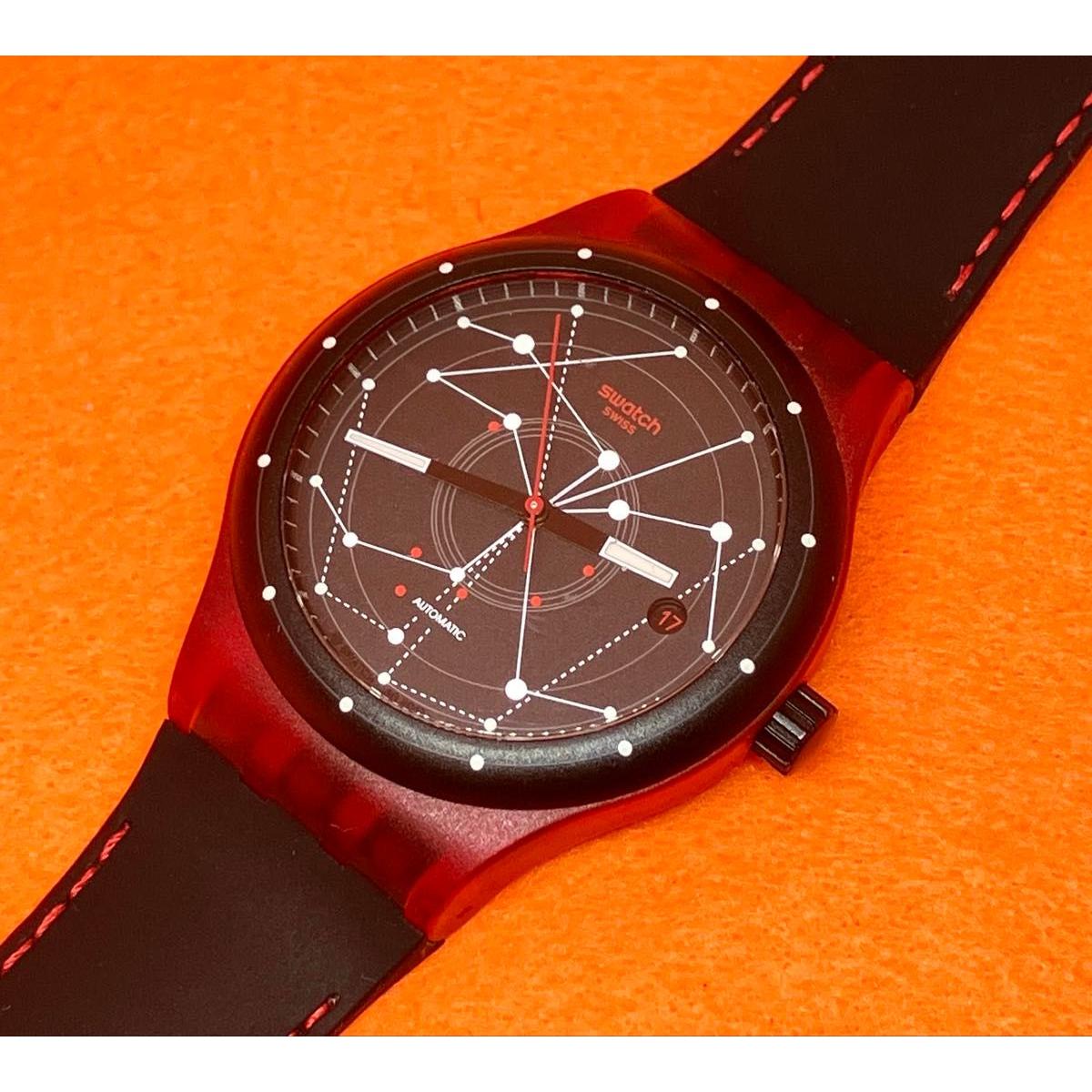 Used Swatch AUTOMATIC automatic watch working item Royal Pop
