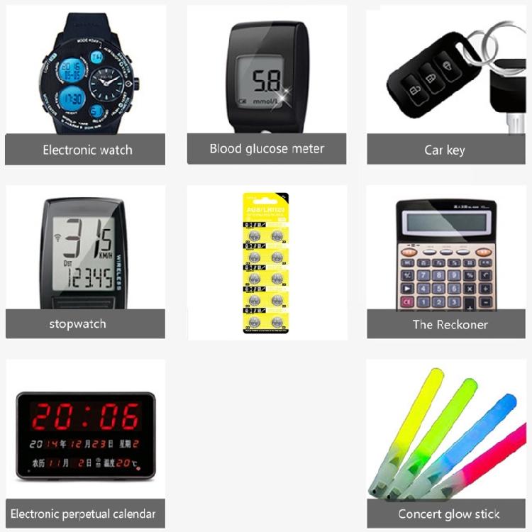 10Pcs AG8 LR1120 Button Batteries 1.5V Alkaline Button Coin Battery for Toys Watches And More AG8/CX191/D381/G58