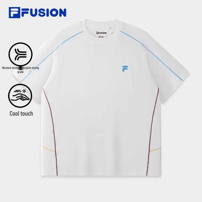 Fila FUSION Fila Unisex Quick-Dry Knit Short Sleeve T-Shirt