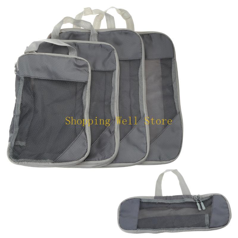 KX4B 5xPortable Packing Cubes Clothes Shoes Toiletry Storage Bag Space-saving 2390₽