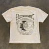 Vintage Fleetwood Mac Sisters of The Moon Nadrukowany Kreskówkowy Zabawny Okrągły Dekolt Modny Styl Nadrukowany Top Harajuku Ulica Letni Casual TS