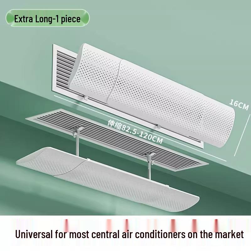 Universal Air Conditioner Deflector: Anti-Direct Blow Office Air Guide