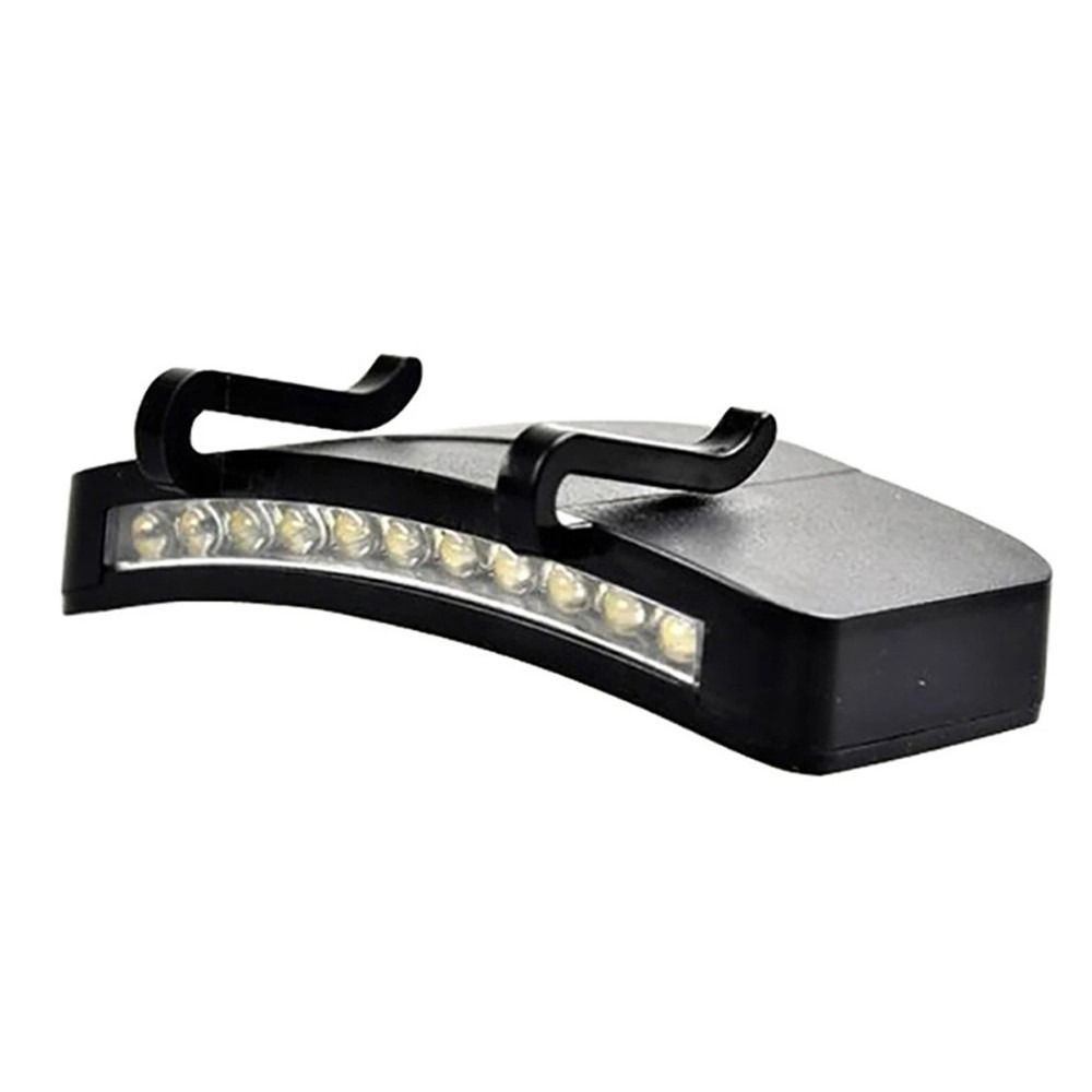 Front Light Baseball Cap Light 11LED Hat Clip Lamp Portable Hat Brim Light  Outdoor Sports