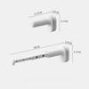 1-3pc Travel Telescopic Clothes Rack Adjustable Window Frame Drying Rack No Drill Portable Retractable Clothes Hang Drying Racks