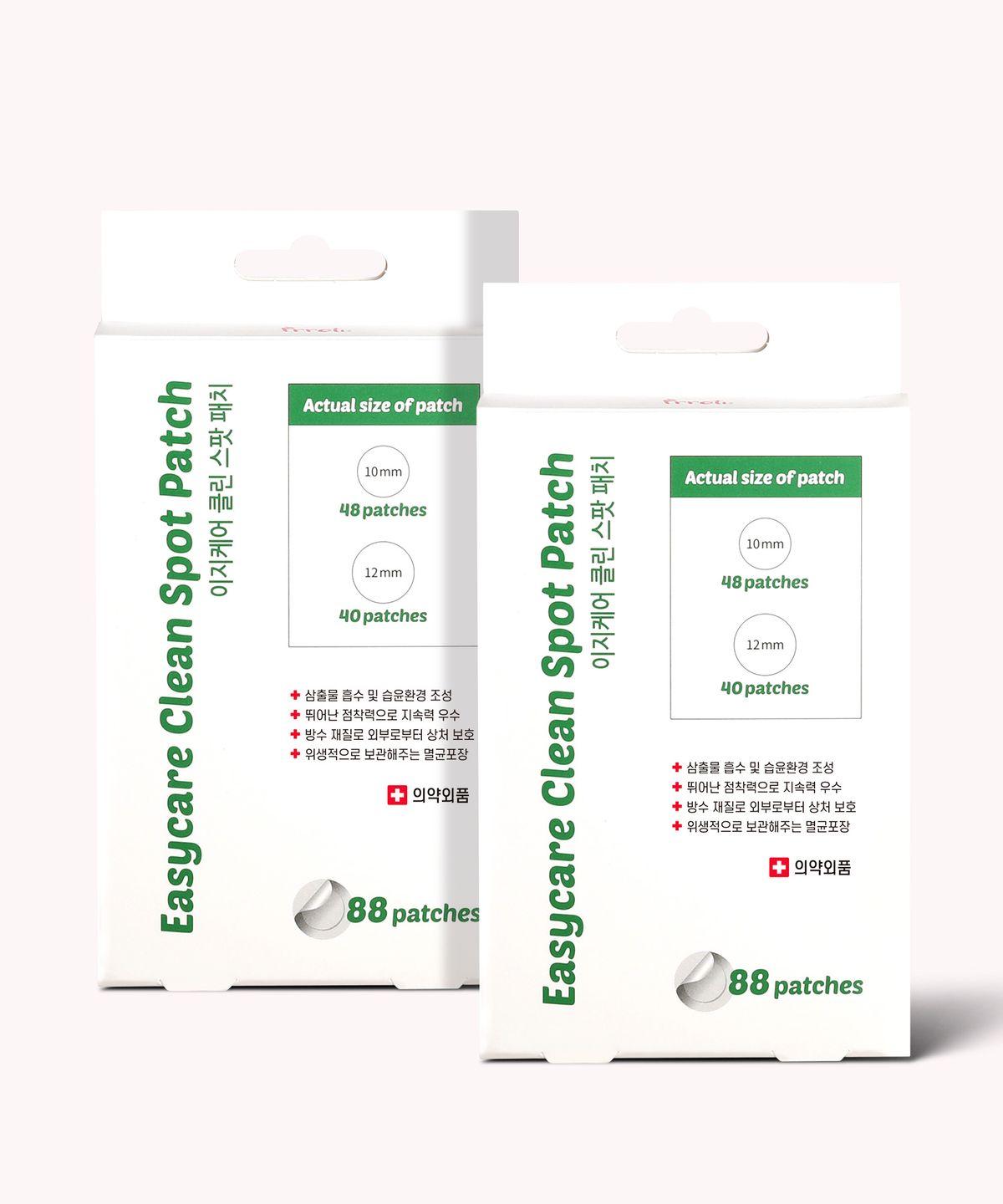 Easy Care Clean Spot Patch (88 Patches) 48 patches of 10mm, 2 patches of 12mm