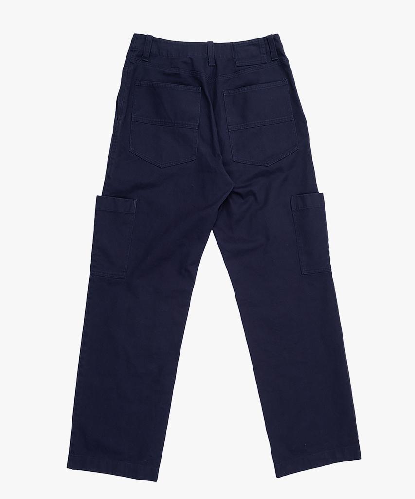 Pabeo Washed Cargo Pants (Purple Navy)