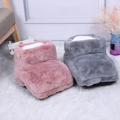Electric Foot Warmer Heating Foot Warmer Plush Foot Warmer with 3 Temperature Setting 3 Timer Setting for Men Women Winter Gifts