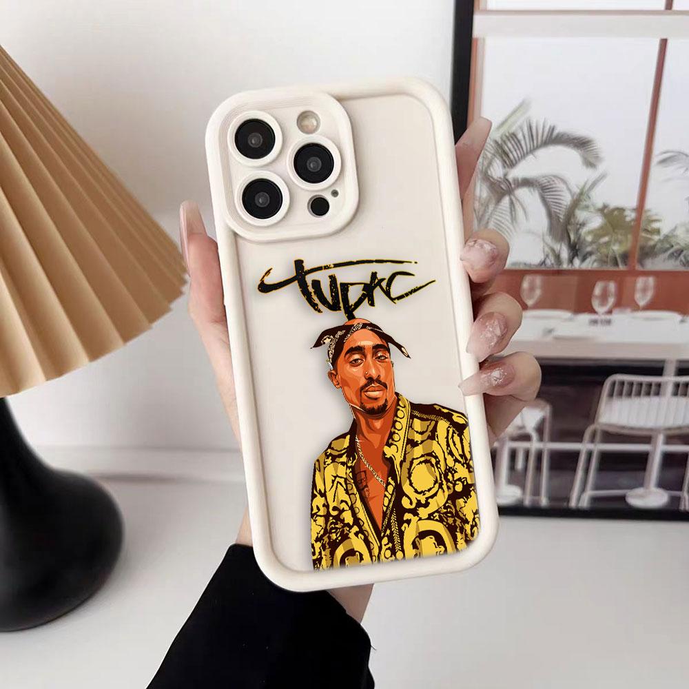 Hip Hop Tupac Shakur 2pac Cover Phone Case For HONOR 400 90 Lite 300 200 70 50 20 10i 9X 8X PRO 5G Silicone Case DIY Shell Funda