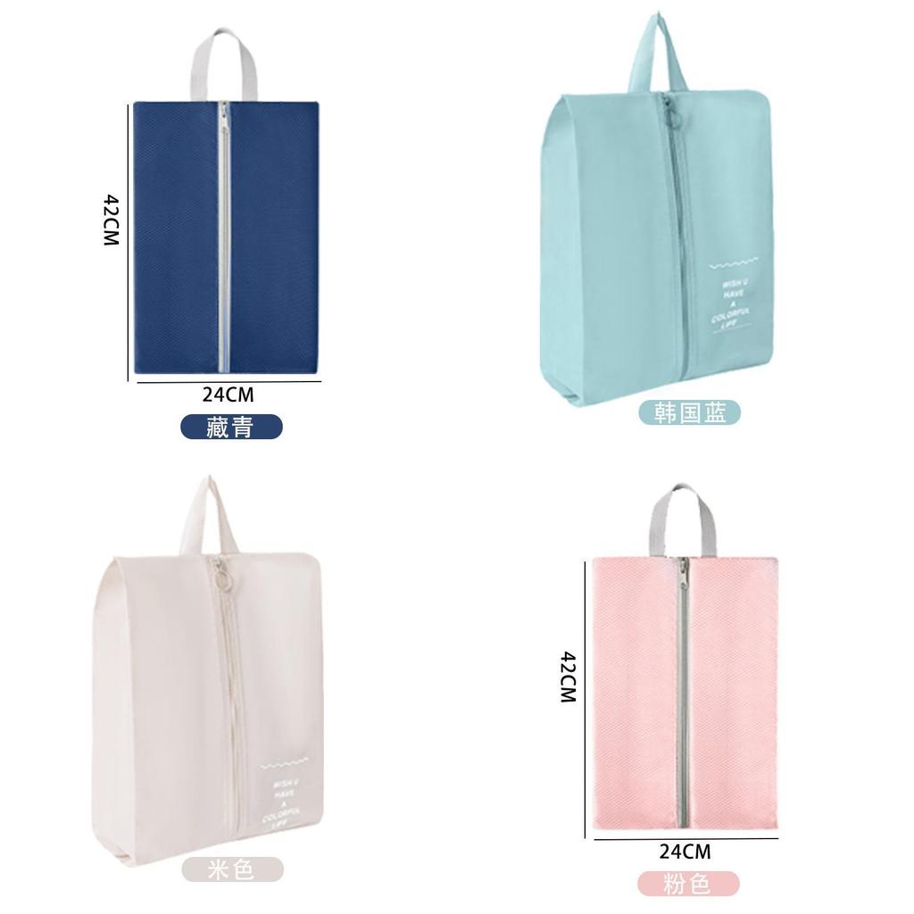 Travel Shoe Storage Bag Oxford Fabric With Multiuse Design For Leisure Travel And Bedroom Organization