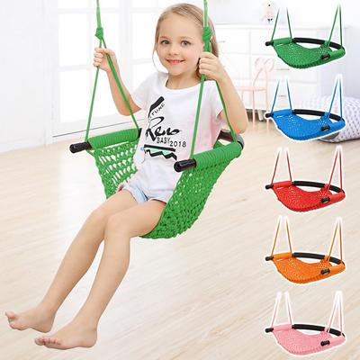 UPstore Swing Hammock for Indoors and Large Play Easy To Install Children, Adults, Outdoors, Seat, Backrest, Equipment, Garden, Outdoor, (Green/Green)
