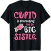 Cupid Is Promoting Me To Big Sister Valentines Day Cotton Men T Shirt