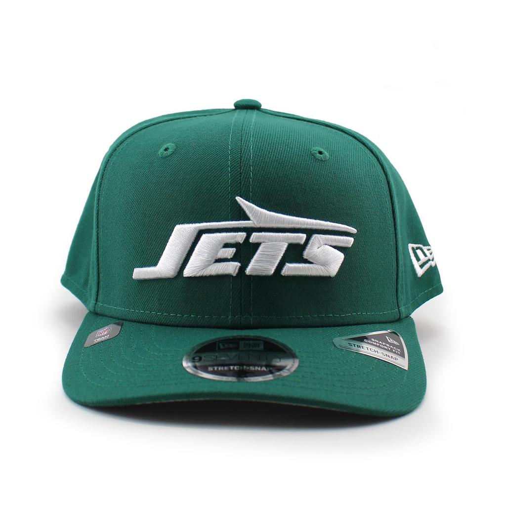 New Era Cap 9SEVENTY Stretch Snapback New York Jets NF STRETCH SNAPBACK CAP GREEN NEW ERA NEW YORK JETS Hat Cap [Used]