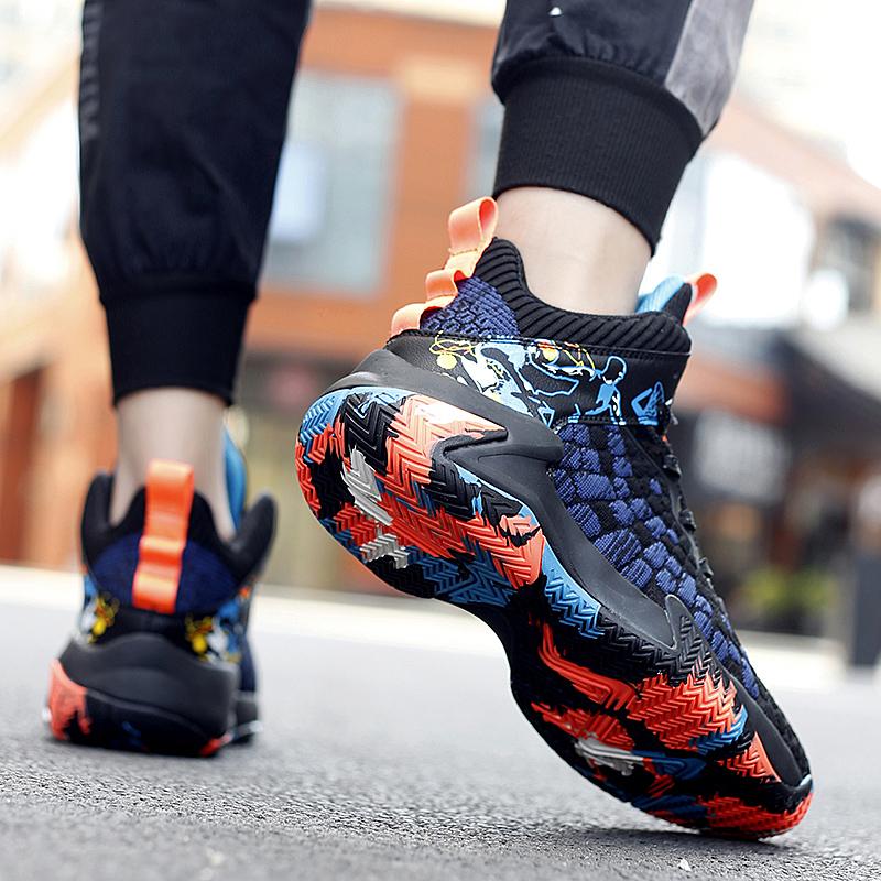 Men's Basketball Shoes Cushioning Comfortable Basketball Sneakers Youth Shoes