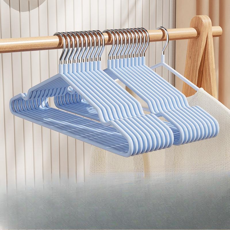 Plastic Clothes Hangers for Home Use Leaving No Trace and Being Anti-slip Thickened and Thickened Clothes Drying
