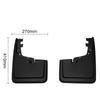 4x Car Wheel Mud Flaps Replacement Premium Spare Parts High Performance Splash Guards