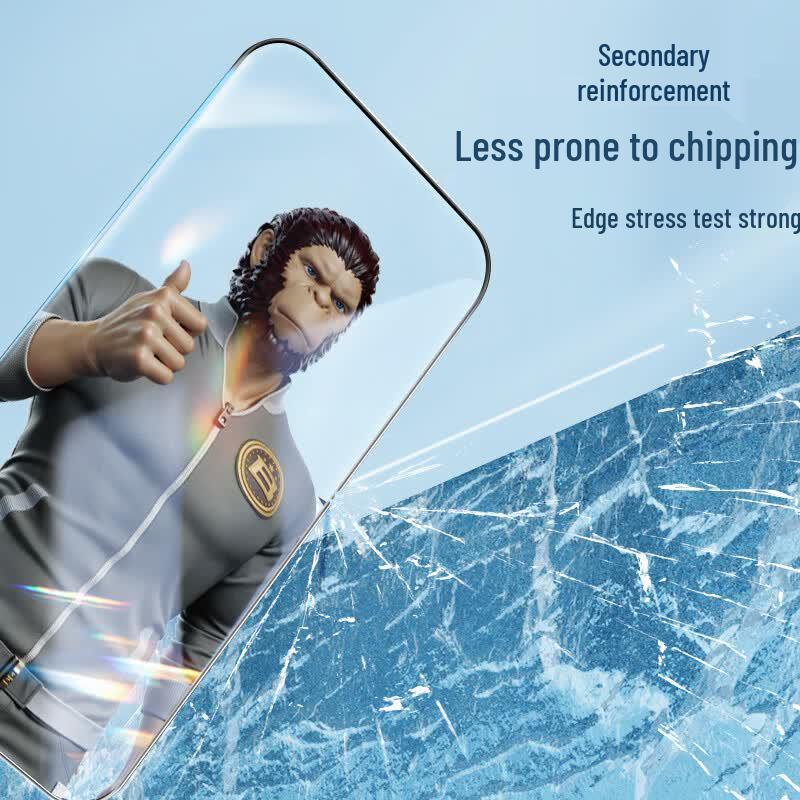 Mr. Blue Ape Tempered Glass Screen Protector for iPhone 17/17 Pro/16 Pro