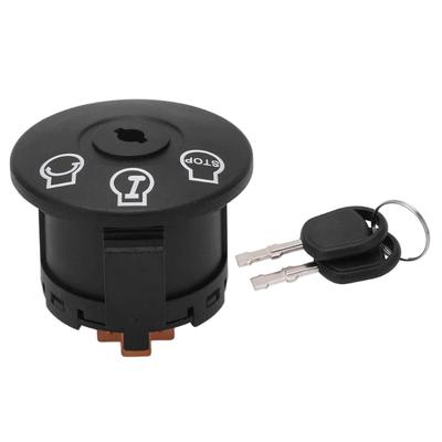 Zündschalter 5 Klemmen 3 Positionen Rasenmäher Anlasserschalter mit Schlüssel 925-04228 für Craftsman