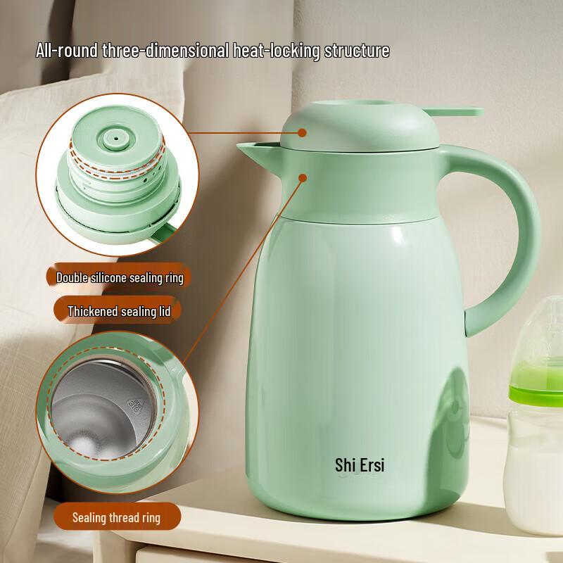 HAERS 316 Stainless Steel Large Capacity Insulated Kettle