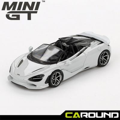 Mini GT (973) 1:64 Scale McLaren 750S Spider Die-Cast Model - Cirrus Grey