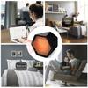 Mini Desk Heater 1000W  PTC Ceramic Heater with Adjustable Thermostat for Office Table Indoors